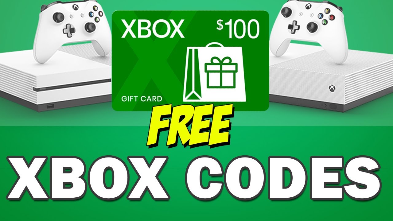 Free Xbox Gift Card Codes